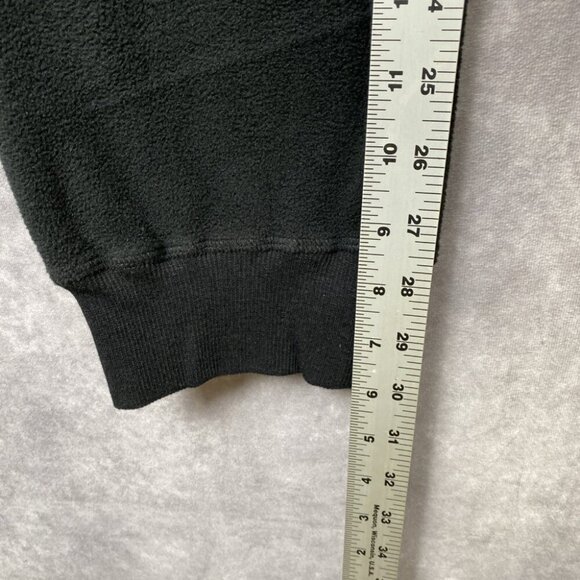 Salty Crew Fleece Joggers Sweatpants Mens XL Black Zip Pocket Drawstring - Picture 9 of 14